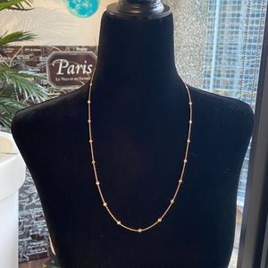 ROBERTO COIN
Diamond Necklace 18K gold chain